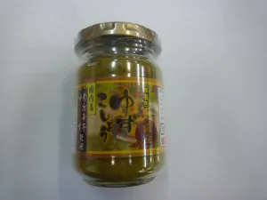 国産青唐辛子　ゆず使用柚子こしょう　80g