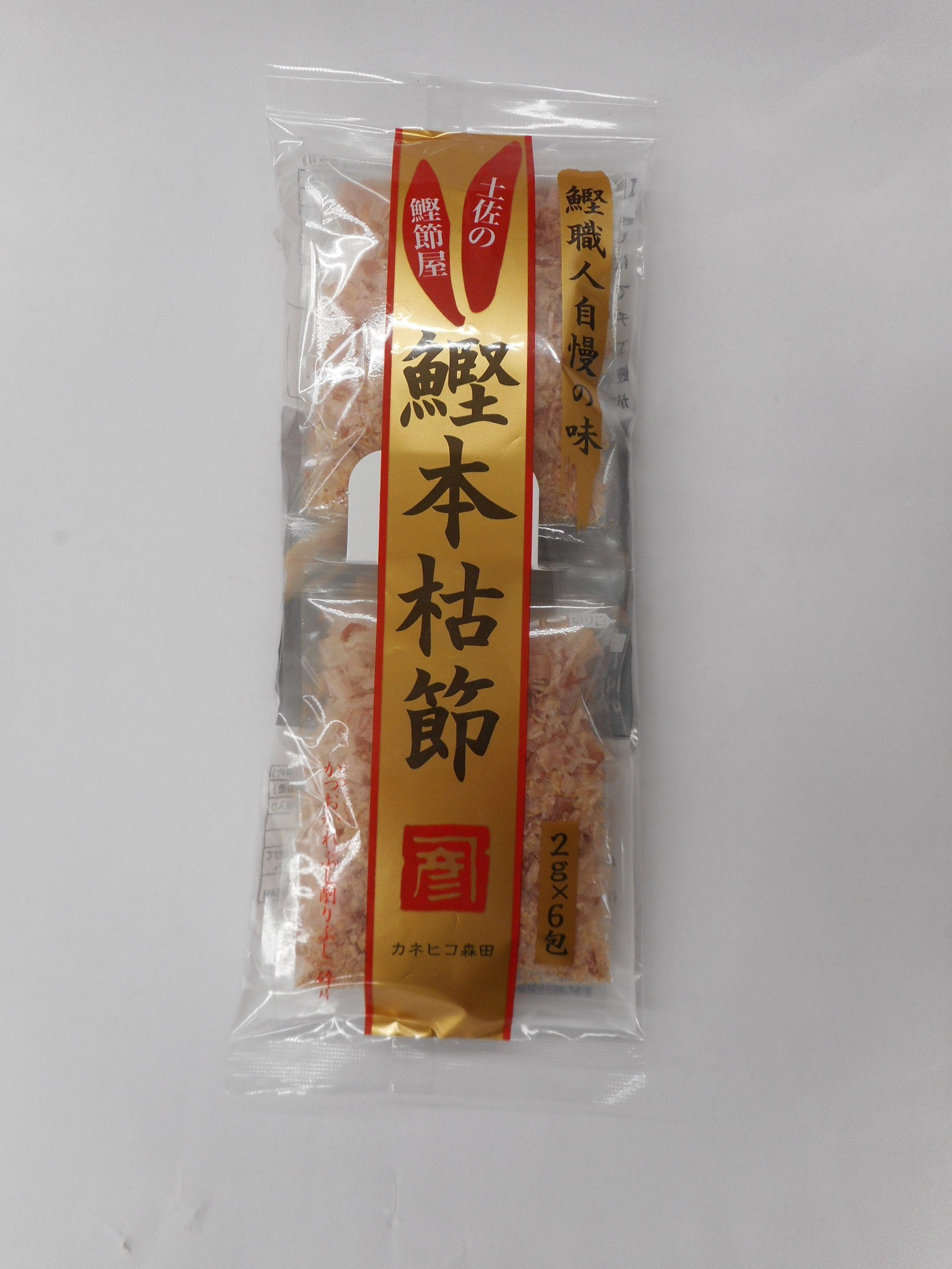 鰹本枯節パック　2ｇ×6Ｐ