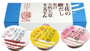 土佐の鰹だし室戸天然天草ところてん無添加ギフトセット