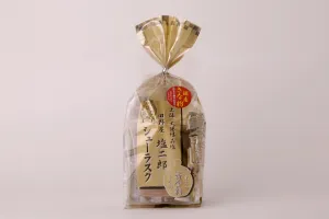 田野屋塩二郎シューラスク・足摺黄金糖 きな粉添え