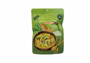 お湯を注ぐだけ　高知野菜たくさんスープ