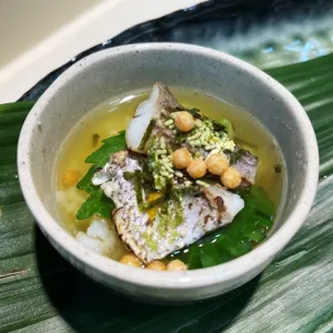 土佐茶漬け　天然真鯛のゆず塩味
